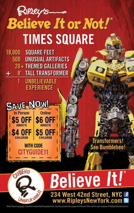 Ripley's hollywood discount coupons