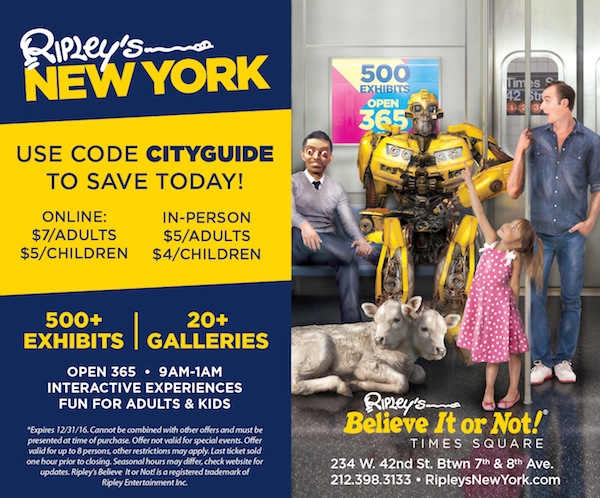 Ripley's believe it or not discount coupons