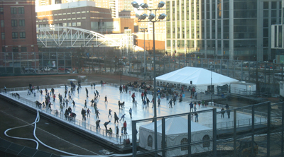 Battery Park City on Ice Battery Park City on Ice, NYC