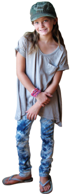 Taylor T.; child model; girls, children's fall fashion; camouflage hat; The Starlet jeans by Joe's Jeans Kids; The Children's Place