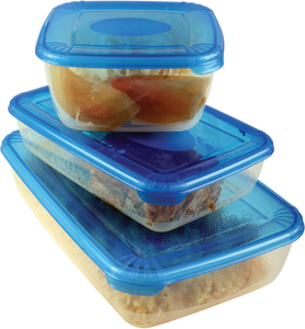 food in tupperware; frozen food in tupperware