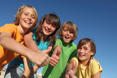 kids at summer camp