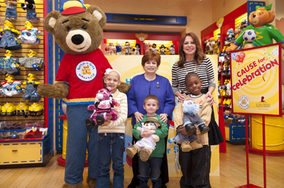 a build bear metro and Thomas Build Maxine and Workshop Bear chief A founder Marlo Clark,