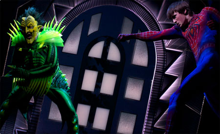 Spider-Man Turn Off the Dark on Broadway in NYC