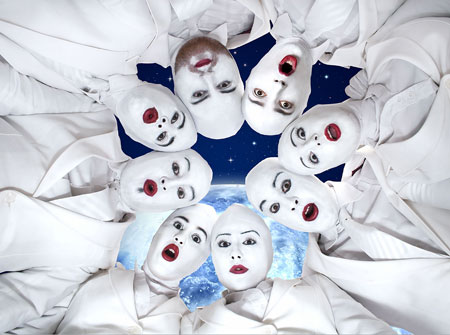 Voca People perform Off Broadway at the Westside Theatre in NYC