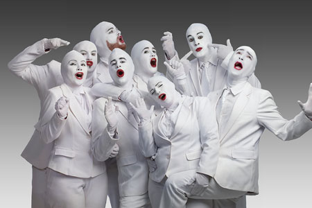 The Voca People stretch their vocal chords