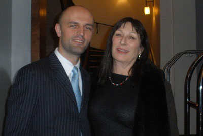 Anjelica Huston dines at Benjamin Steakhouse in NYC
