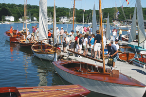 The Wooden Boat Show in late June is just one of the Seaport’s many popular annual events that attract families throughout the Northeast. Mystic Seaport