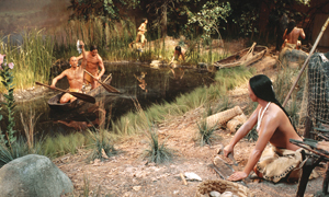 On your way, stop by the Mashantucket Pequot Museum to catch up on 18,000 years of Connecticut’s Native and natural history. Mashantucket Pequot Museum and Research Center