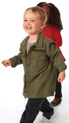 army surplus shirt jacket from 77 Kids