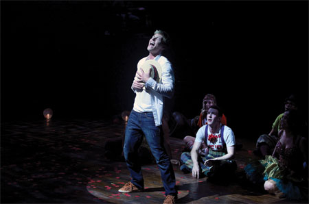 Hunter Parrish in Godspell
