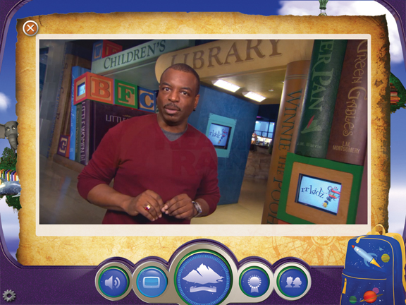Reading Rainbow iPad app with LeVar Burton Reading Rainbow iPad app with LeVar Burton