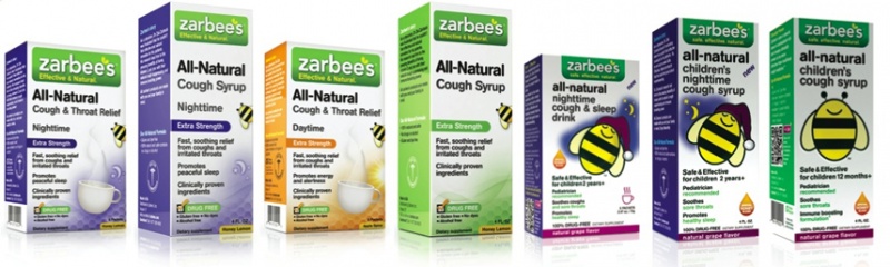 Zarbee's full line of cough medicines Zarbee's full line of cough medicines