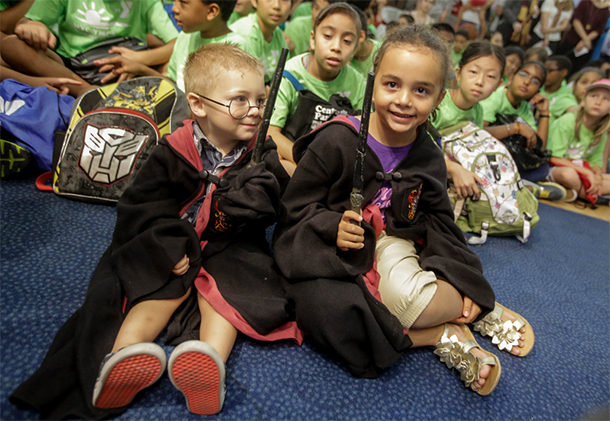 Scholastic Store Halloween Party