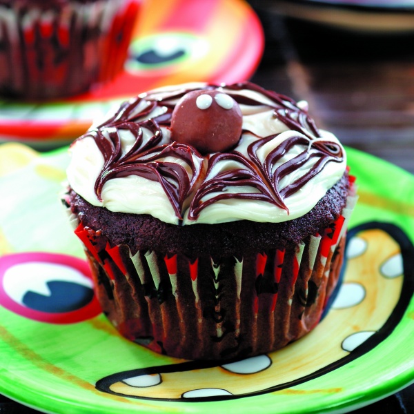 Cobweb Cupcake