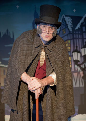 Scrooge in A Christmas Carol