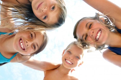 kids outside