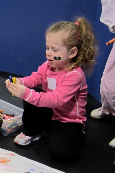 The Gaga Center in Manhattan now offers toddler classes. toddler learning to play gaga