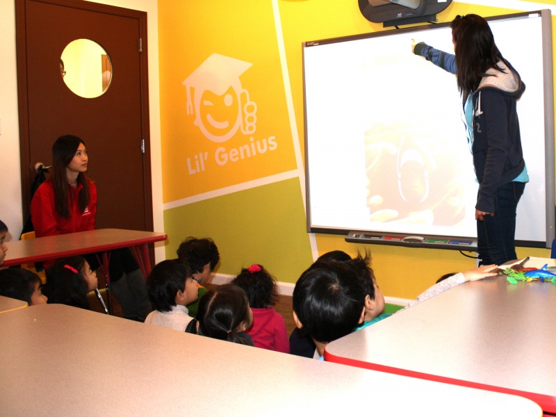 Courtesy JEI Learning Center students learn about sea animals