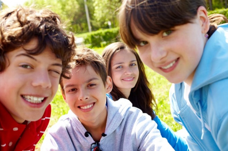 Camp Eagle Hill now has a gluten-free kitchen campers having fun