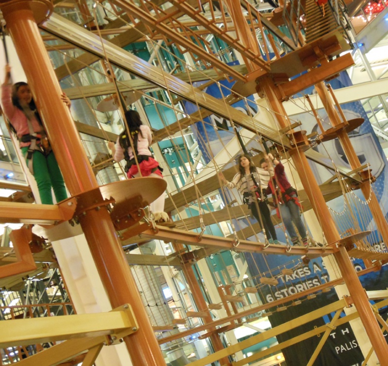 Indoor Ropes Course Opens at Palisades Center in West Nyack (NY Metro