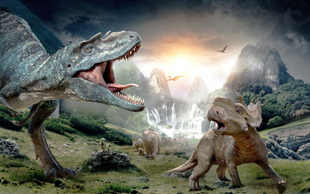 Walking with Dinosaurs at Barclays Center