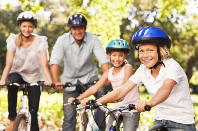 family bike ride family bike ride