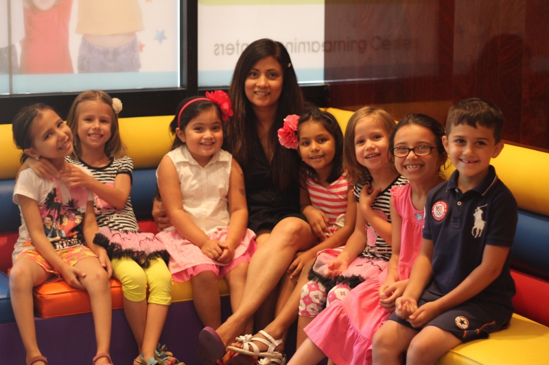 Courtesy FasTracKids Rego Park FasTracKids Rego Park teacher and students