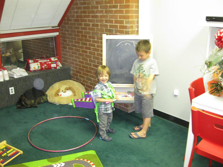 Courtesy Kids Learning Loft chiidren interacting on a one-on-one setting
