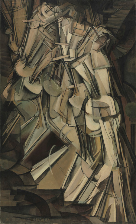 Duchamp’s Nude Descending a Staircase (No. 2) (1912)