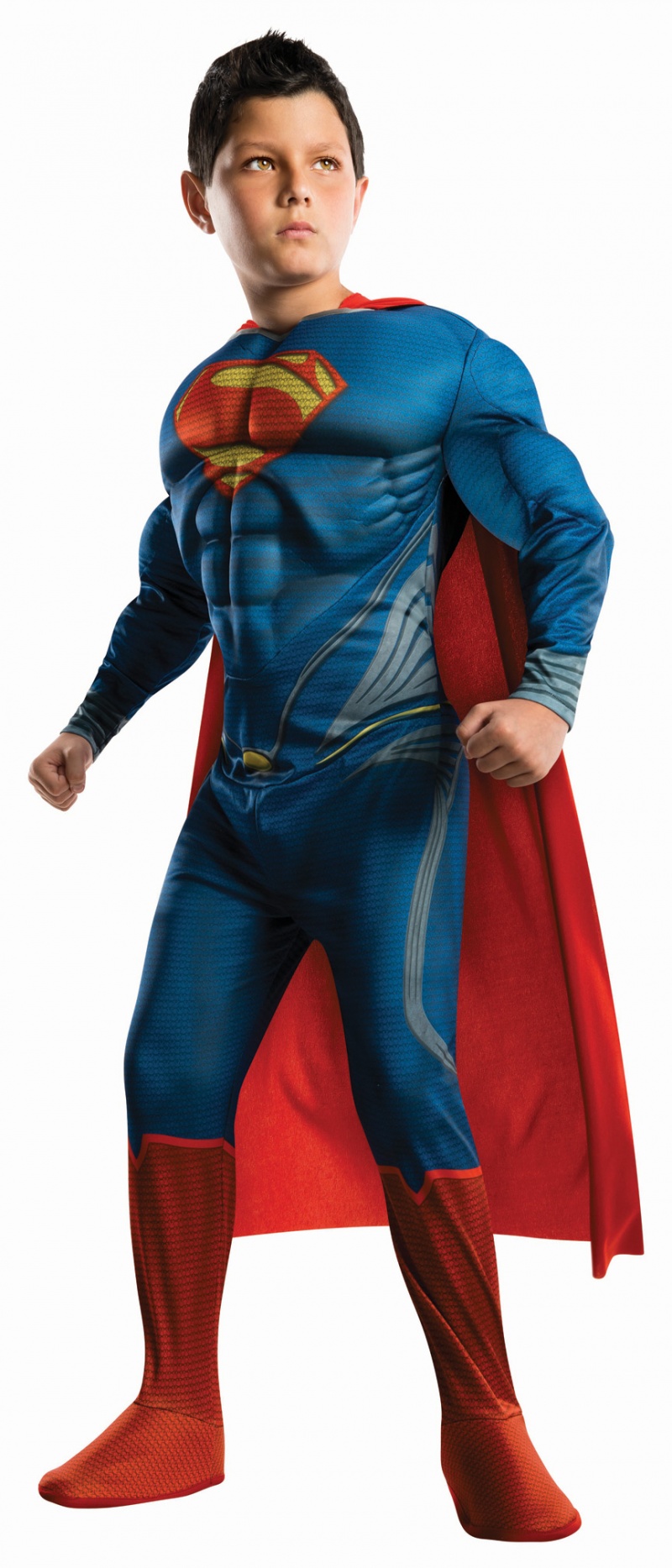Boy wear Superman Halloween costume