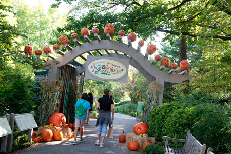 NYBG's Haunted Pumpkin Garden