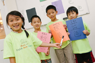 Courtesy ISTEIN children learning chinese