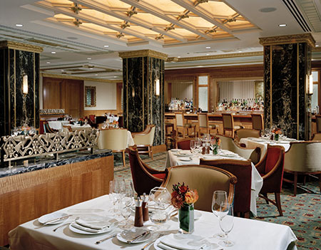 Peacock Alley restaurant NYC