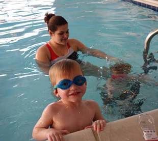 Courtesy Children of the Sound children learning to swim