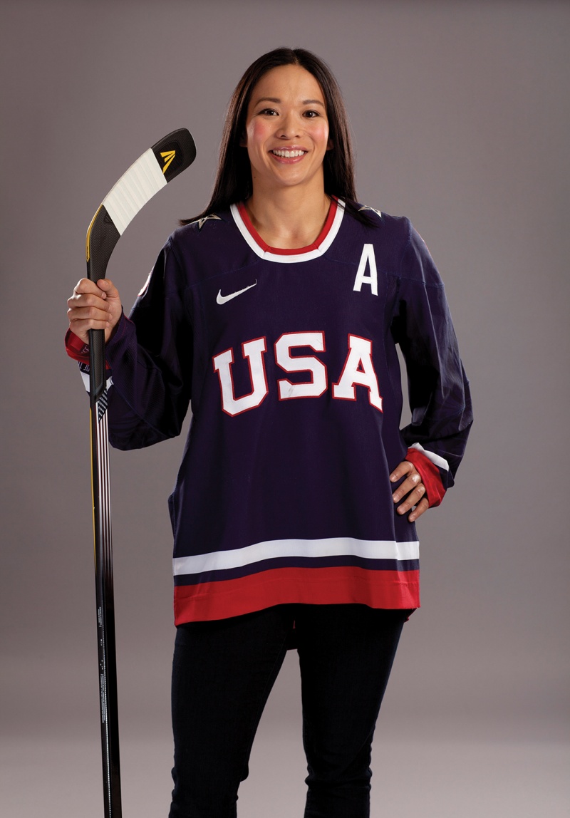 Julie Chu, Team USA 2014 Women's Ice Hockey julie chu, 2014 team usa women's ice hockey