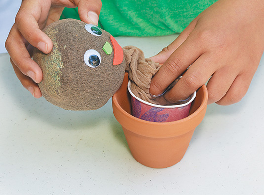 diy grassy garden gnomes step 5 diy grassy garden gnomes step 5