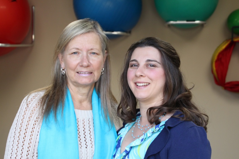 Courtesy Children's Therapy and Learning Center Maybette Waldron, MS, CCC-SLP, and Stefanie Seanor, MBA, OTR/L