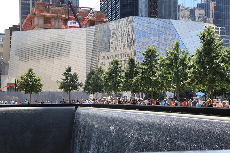 Photo by Amy Dreher 9/11 memorial north pool